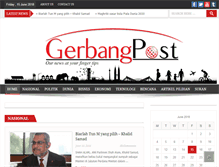 Tablet Screenshot of gerbangpost.com